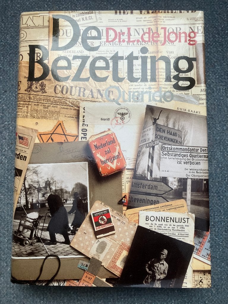 De Bezetting van Dr. L. de Jong, Boeken, Ophalen, Zo goed als nieuw, Dr. L. de Jong, Nederland