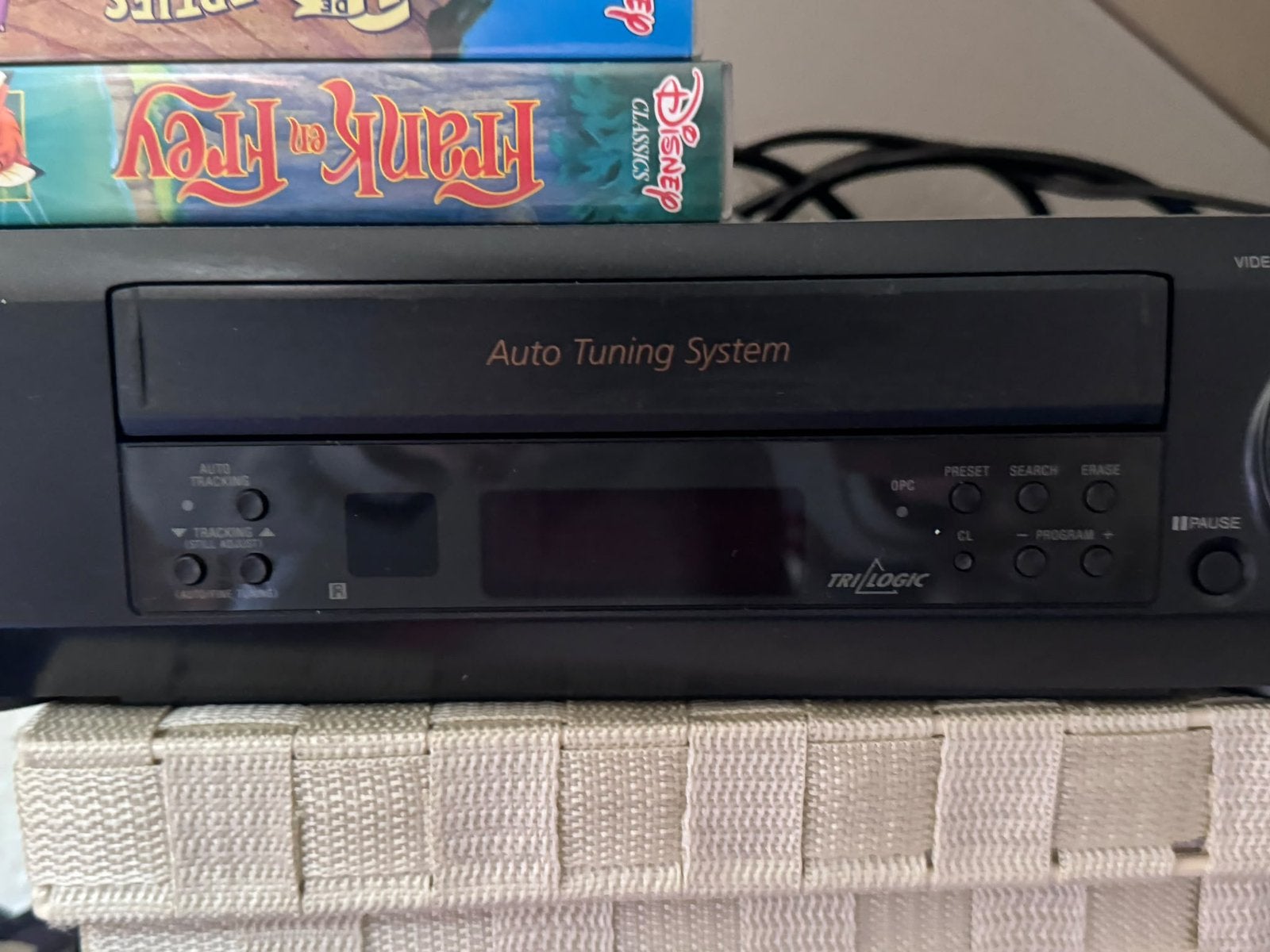 Video casette VHS recorder Sony SLV E120 met disney films, Ophalen, Gebruikt