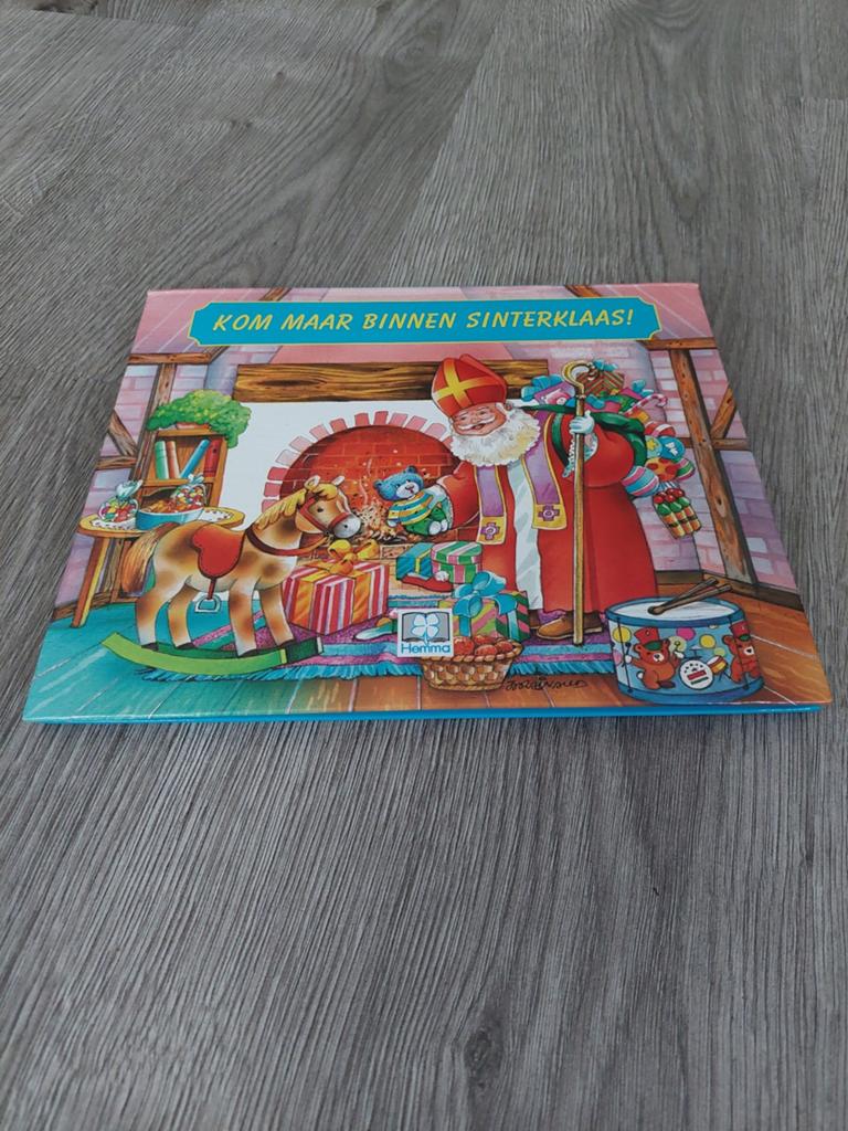 Vintage 3D / Pop-up boek SINTERKLAAS, Diversen, Sinterklaas, Ophalen of Verzenden, Zo goed als nieuw