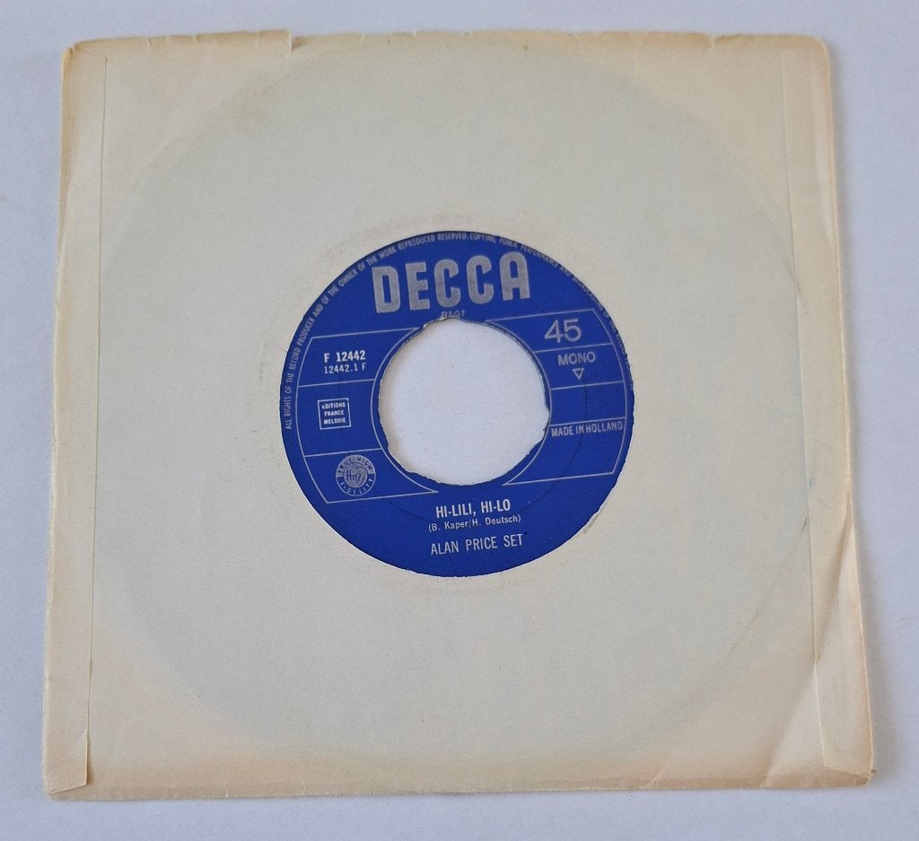 Alan Price Set - Hi-Lili, Hi-Lo, Ophalen of Verzenden, Gebruikt, Pop, Overige typen