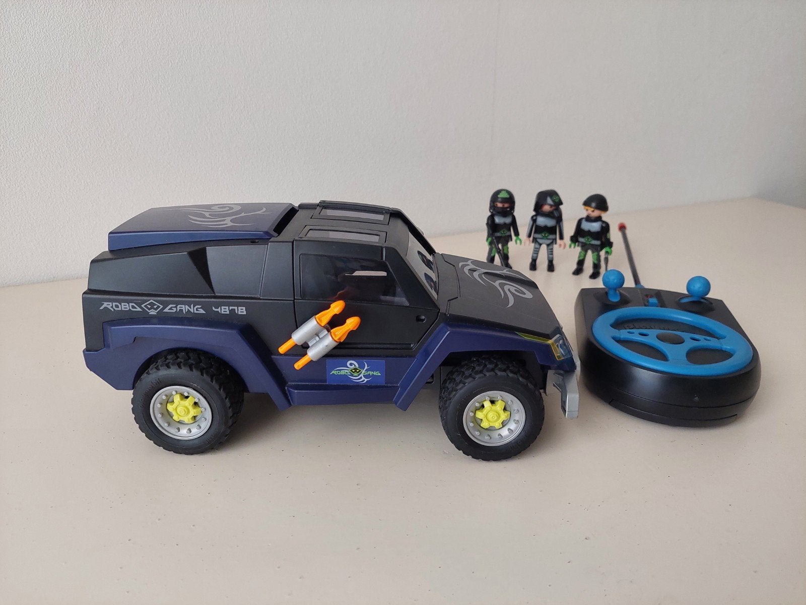 Playmobil Robo-gangster terreinwagen 4878 bestuurbaar, Ophalen of Verzenden, Gebruikt, Complete set, Voertuig