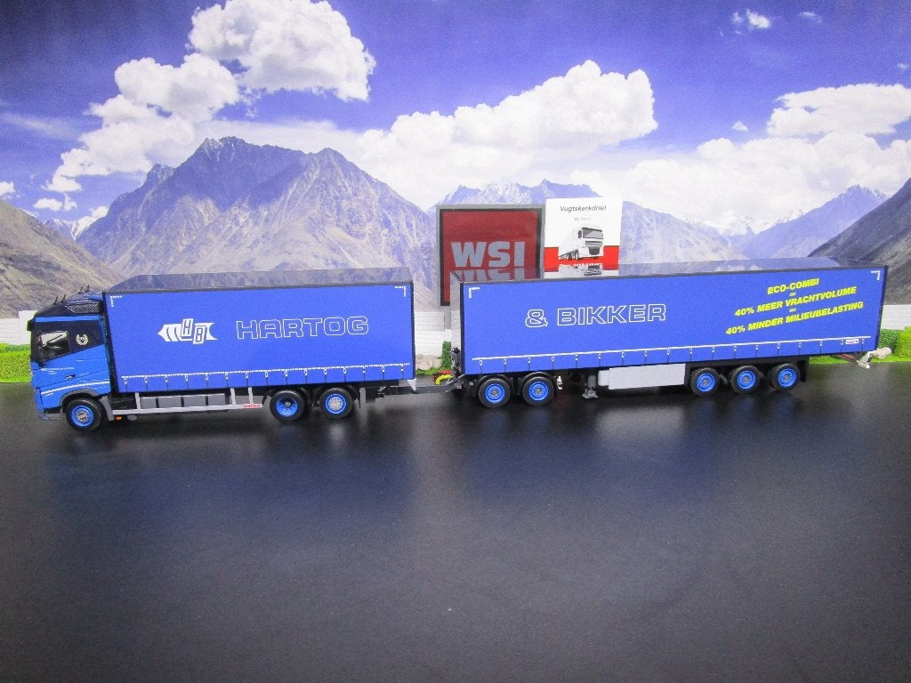 wsi 01-4483 hartog&bikker volvo fh5 globetrotter 6x2 lzv, Ophalen of Verzenden, Nieuw, Bus of Vrachtwagen, Wsi