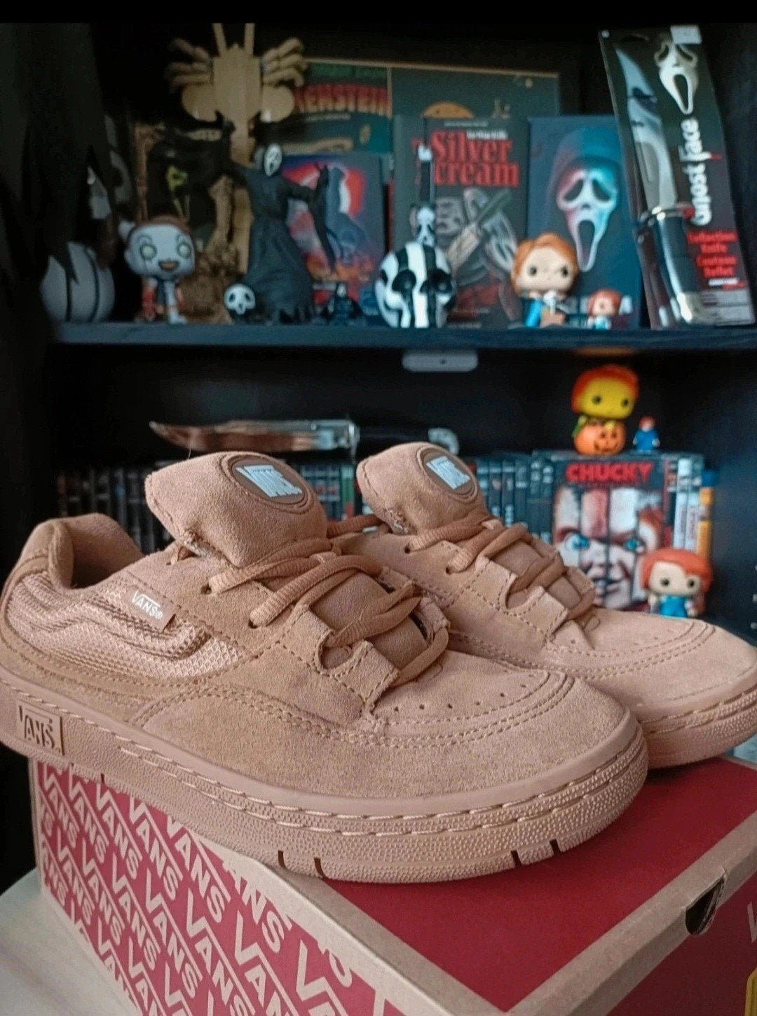 Nieuwe Vans Speed LS unisex skateschoenen - Chipmunk bruin, Ophalen, Bruin, Nieuw, Sneakers of Gympen