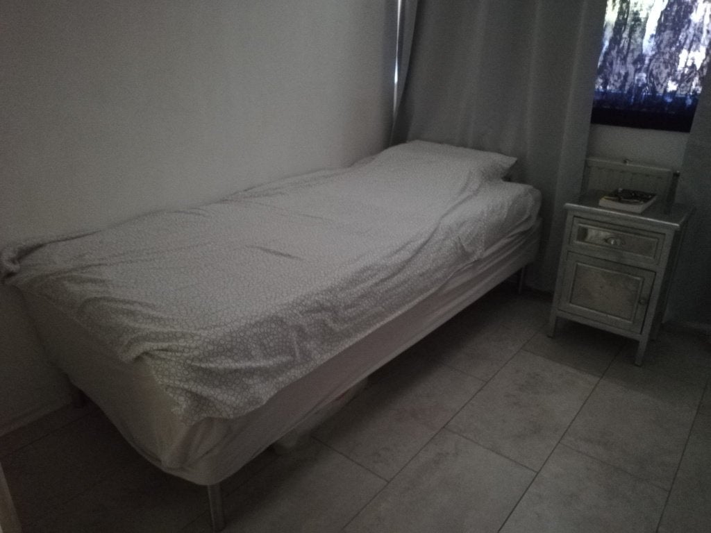 IKEA ESPEVAR 1-Persoons Boxspring /Bedbodem, Ophalen, 90 cm, Eenpersoons, Wit