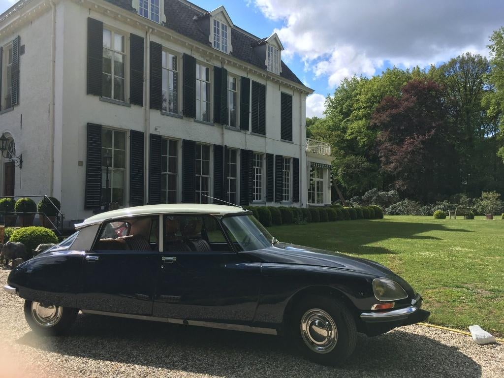 Citroën DS 20 2.0 Special 1973 Blauw, Voorwielaandrijving, Citroën, Blauw, Leder