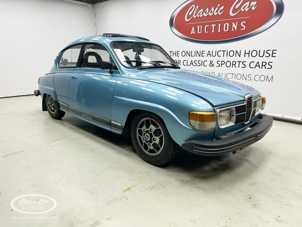 Saab 96 L V4 Limited Editition - ONLINE AUCTION, Auto's, Oldtimers, 65 pk, 1498 cc, Blauw, Origineel Nederlands