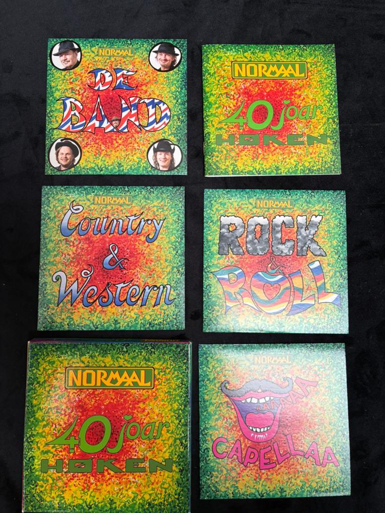 Normaal 40 jaar Høken, Cd's en Dvd's, Ophalen of Verzenden, Zo goed als nieuw, Levenslied of Smartlap, Boxset
