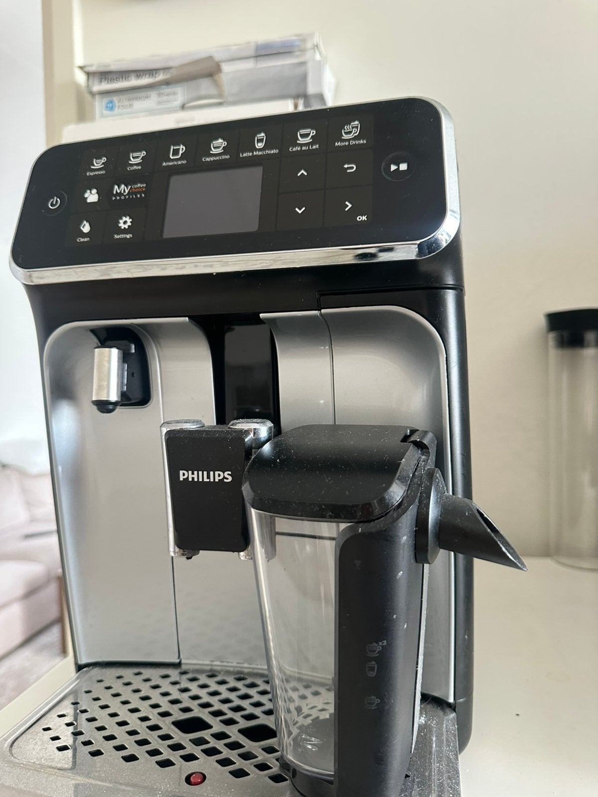 Philips 4300 series koffiezetapparaat, Witgoed en Apparatuur, Ophalen, Zo goed als nieuw, Koffiemachine