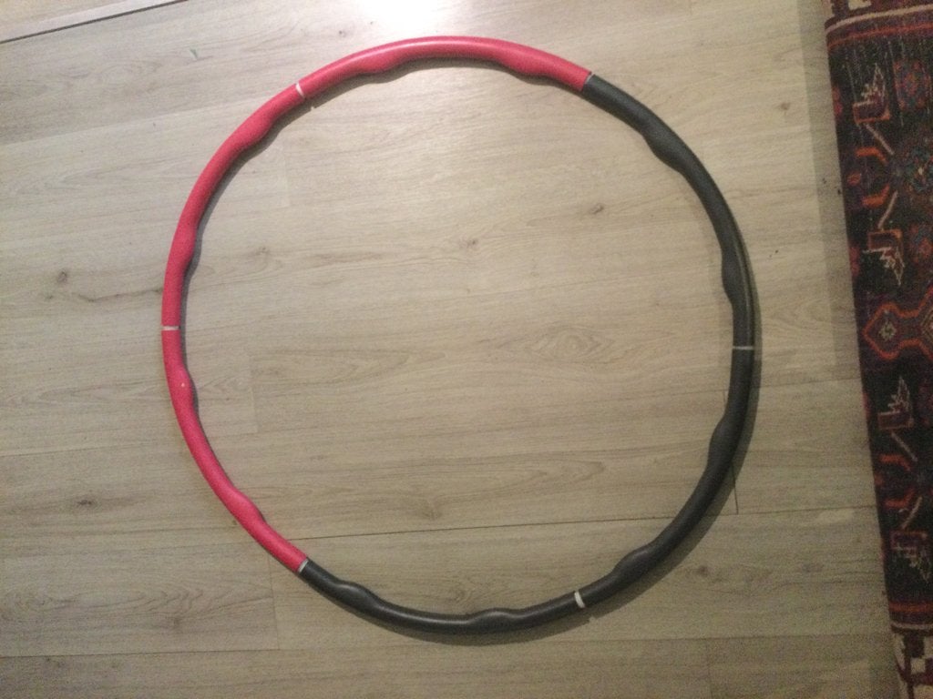 Hoelahoep - Buik- rug- romptraining, Ophalen of Verzenden, Gebruikt