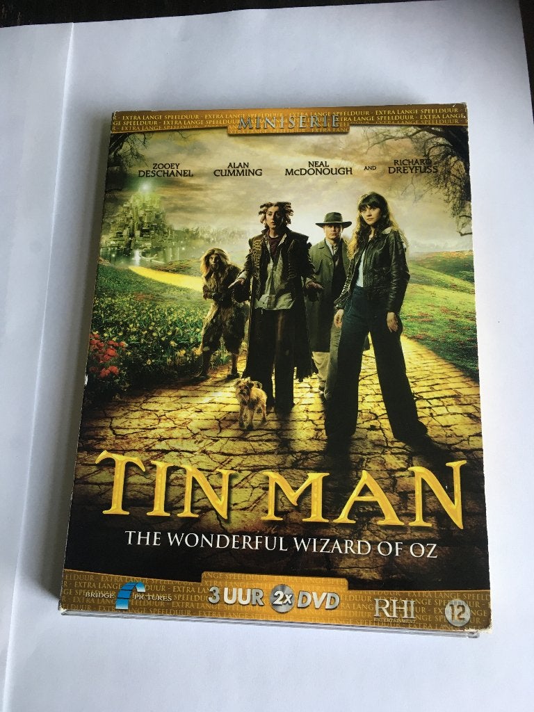 tin man wizard of oz dvd (2 DVD) mini serie 3 uur, Alle leeftijden, Ophalen of Verzenden, Zo goed als nieuw, Actie en Avontuur