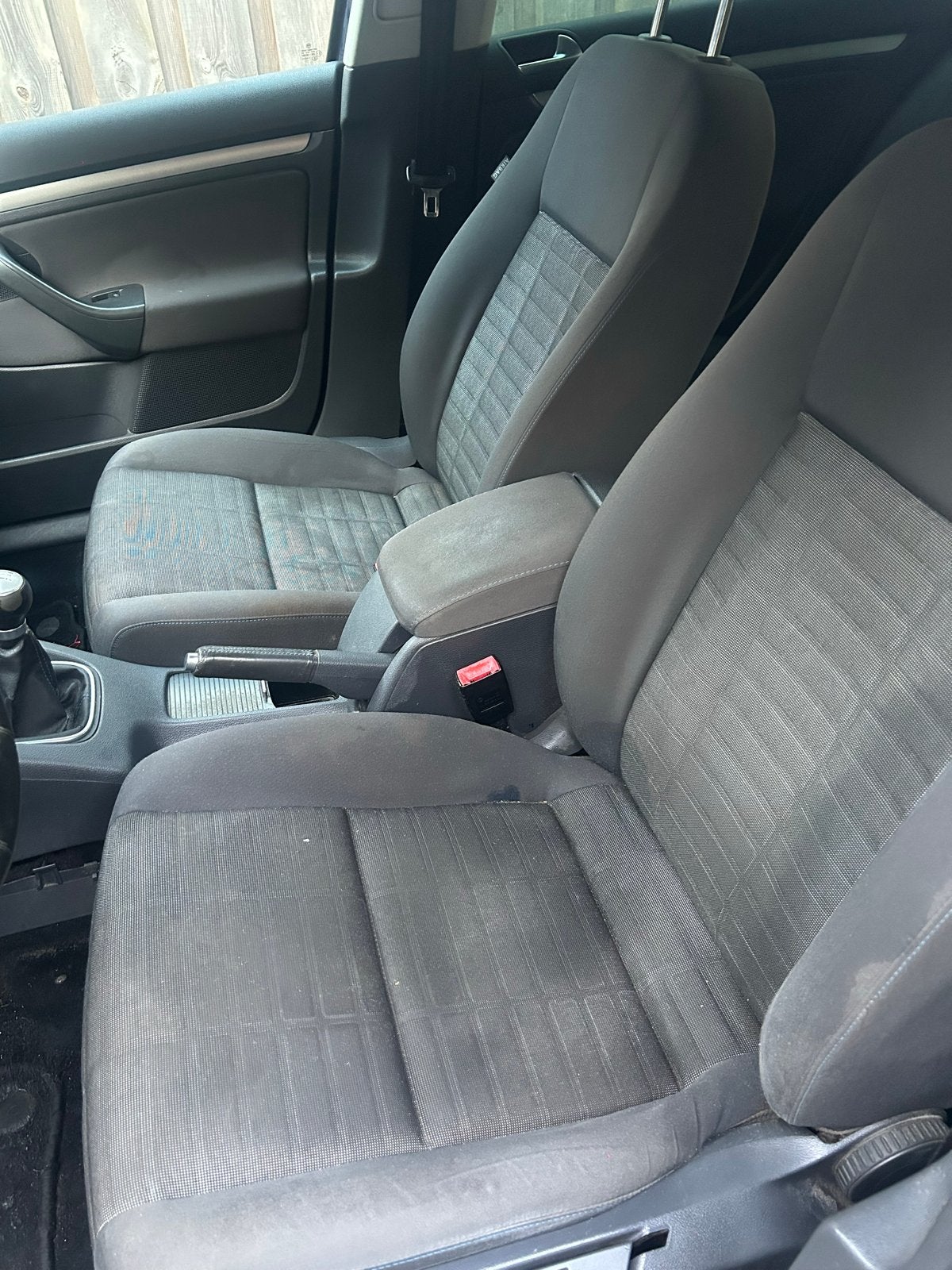 Golf 5 stoelen met blauwe stiksels, Auto-onderdelen, Interieur en Bekleding, Ophalen, Gebruikt, Volkswagen
