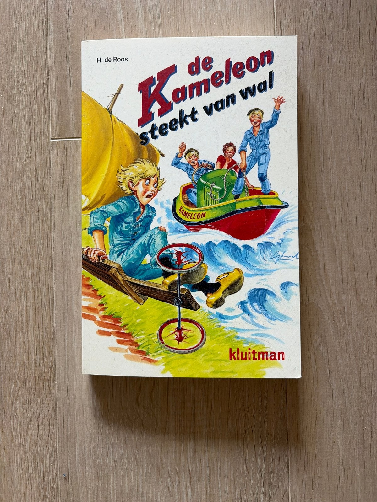 De Kameleon Steekt Van Wal - H. de Roos, Ophalen, Gelezen
