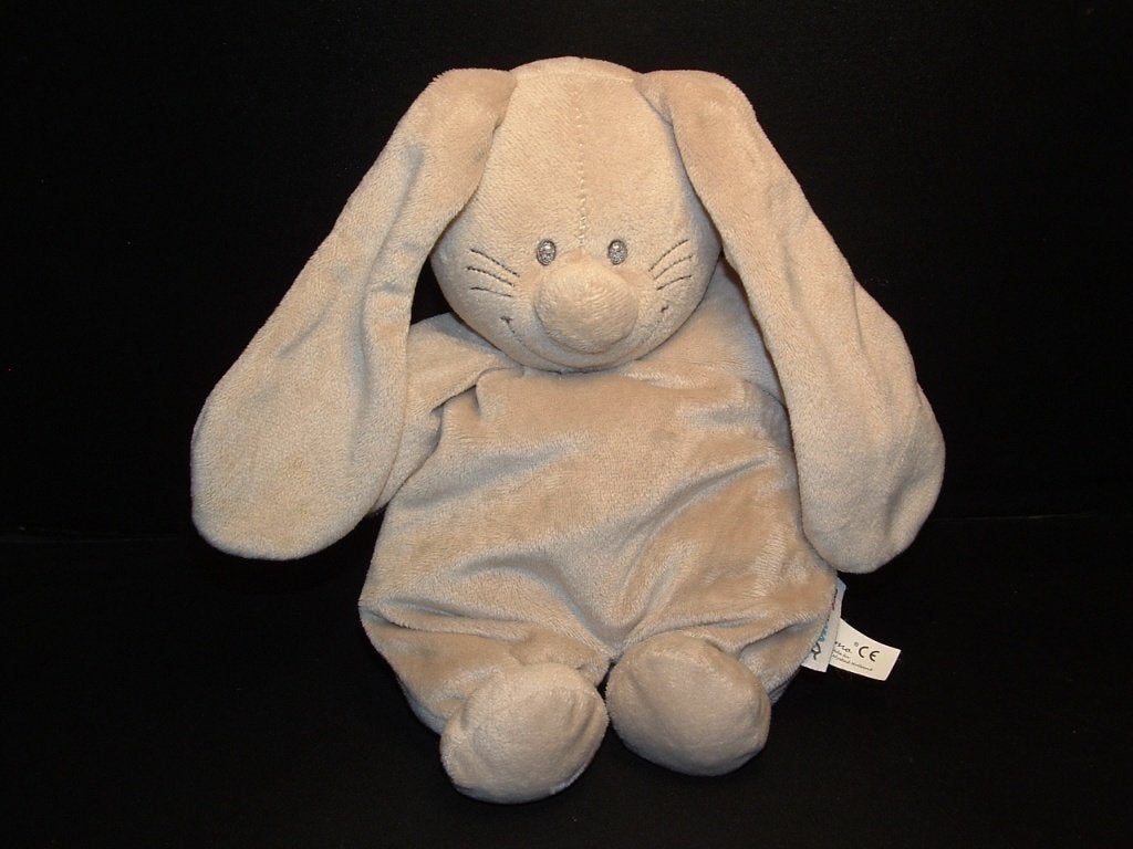 TIAMO KONIJN BASIC BUNNY VELOURS GRIJSBEIGE MET GRIJS, Ophalen of Verzenden, Nieuw, Overige typen