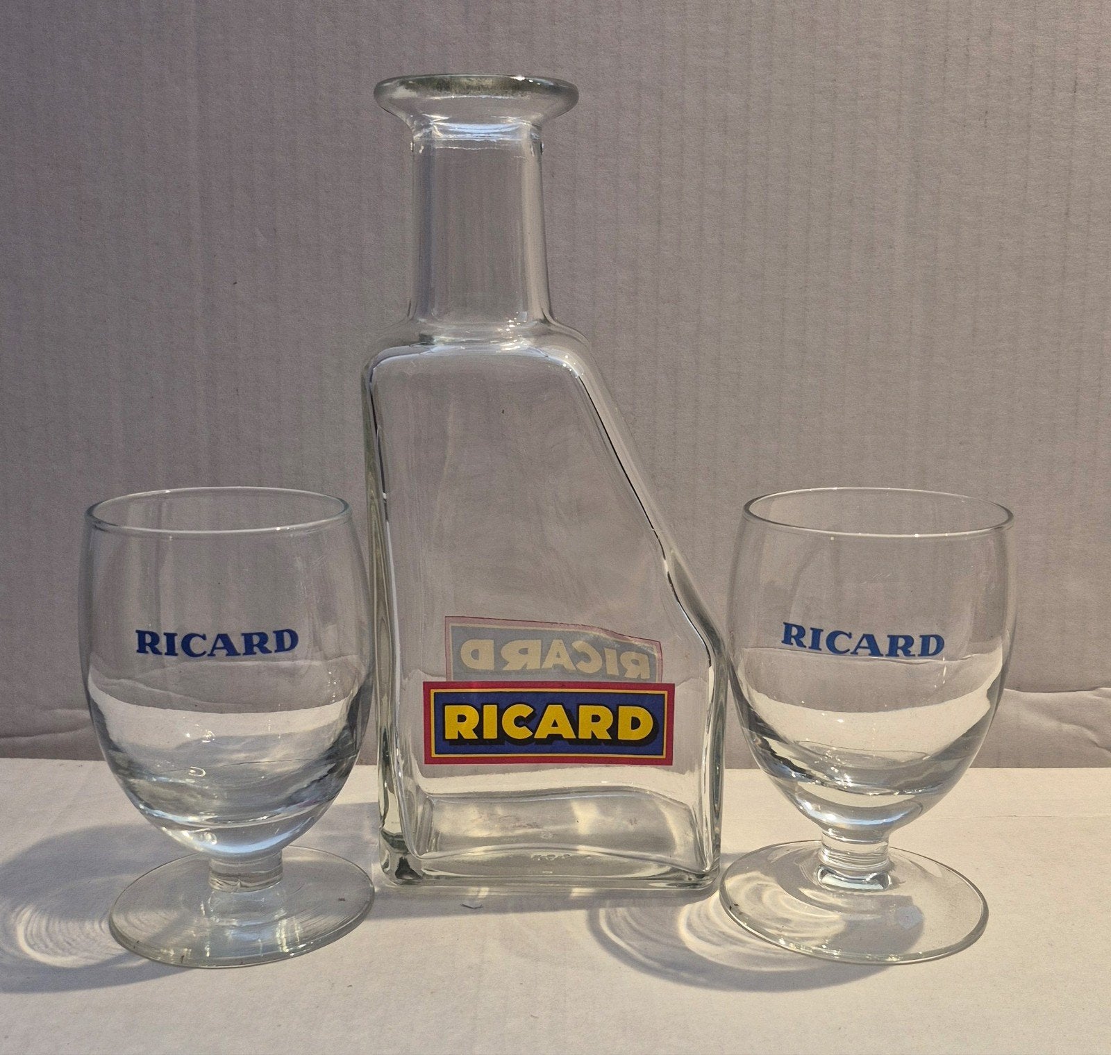 Ricard setje (N), Verzamelen, Ophalen of Verzenden, Borrel- of Shotglas