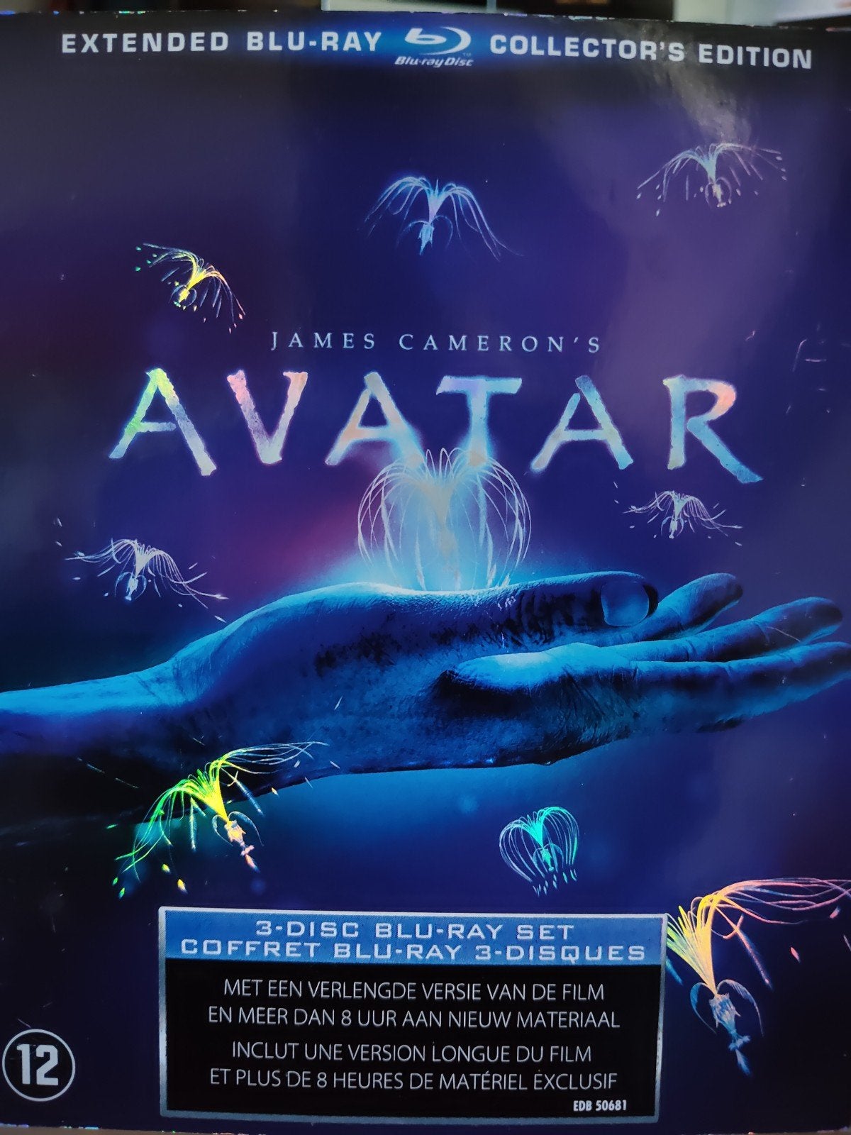 Avatar Extended Collector's Edition Bluray 3 Disc set NL ZG!, Engels, Nederlands, Film, Science Fiction en Fantasy