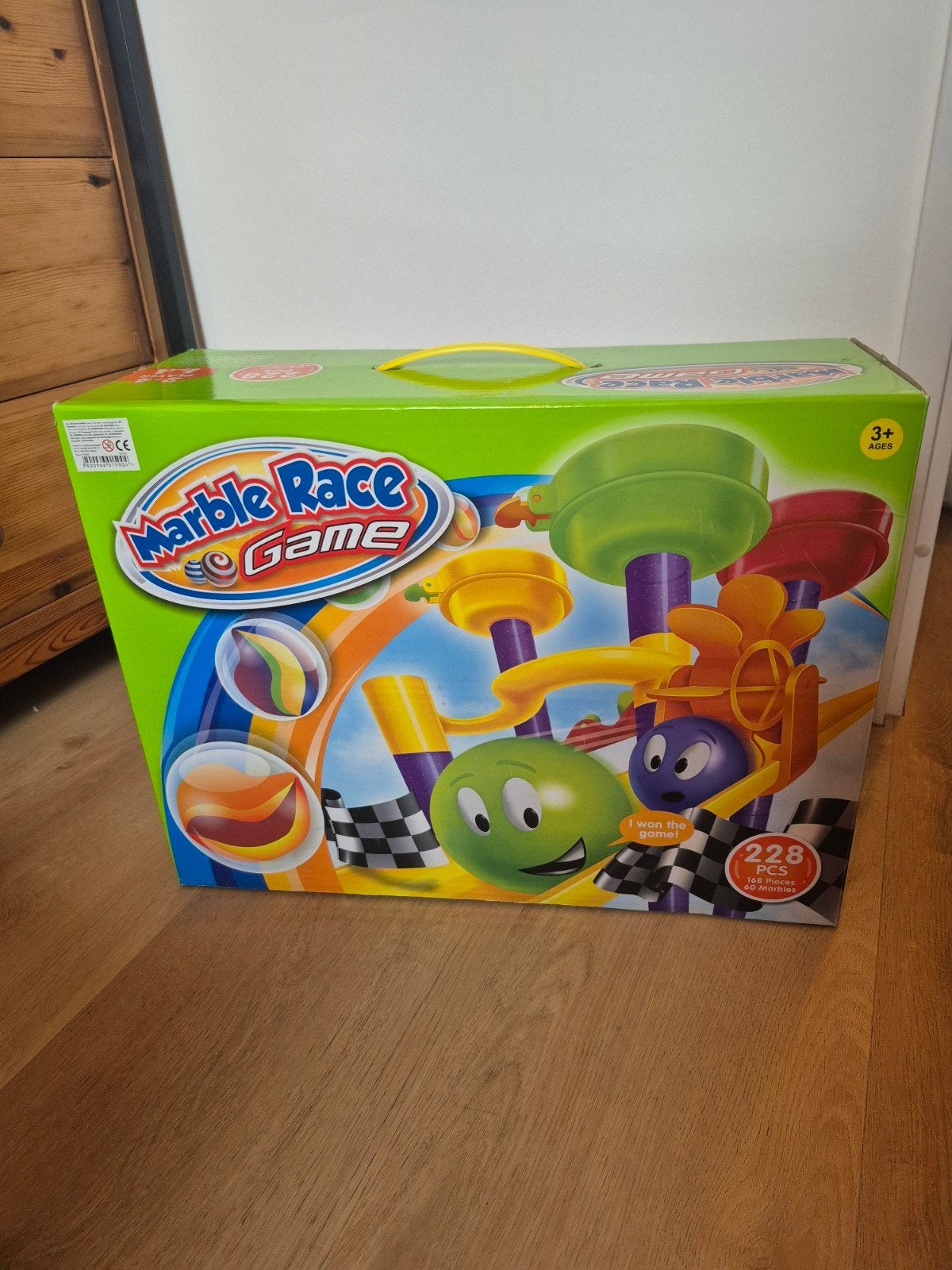 Marble Race Game knikkerbaan - 228 onderdelen, Ophalen of Verzenden, Zo goed als nieuw, Jongen of Meisje