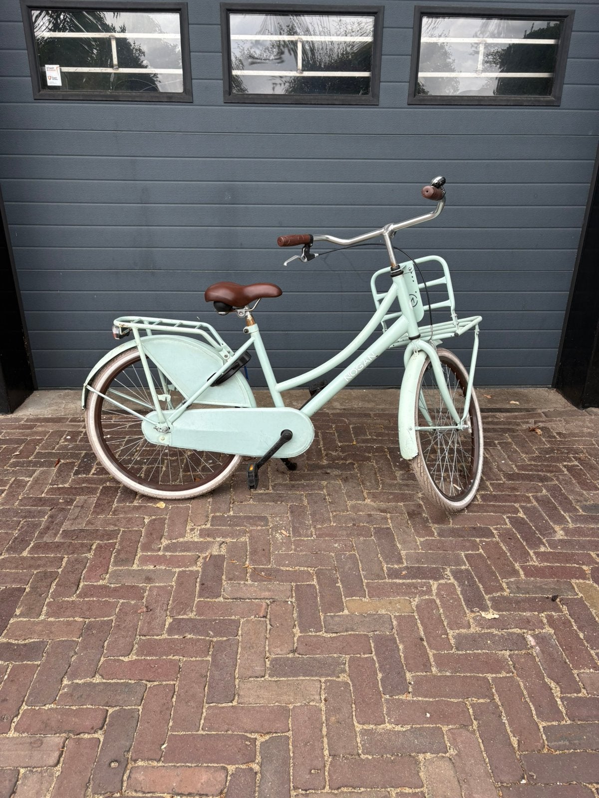Nogan meisjesfiets, Ophalen, Gebruikt, 24 inch, Handrem
