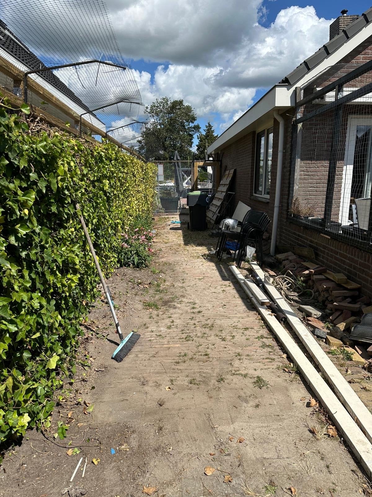 Gezocht tuinman, Overige materialen, Gebruikt, Ophalen of Verzenden, 10 m² of meer