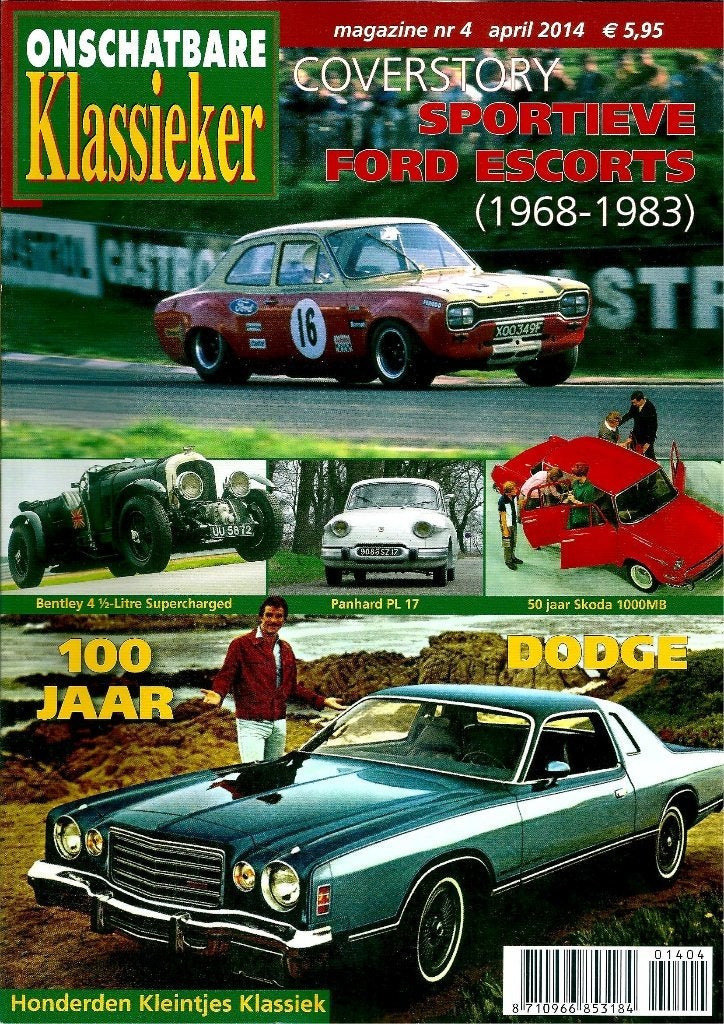 Onschatbare Klassieker Sportieve Ford Escort modellen, Ophalen of Verzenden, Gelezen, Ford