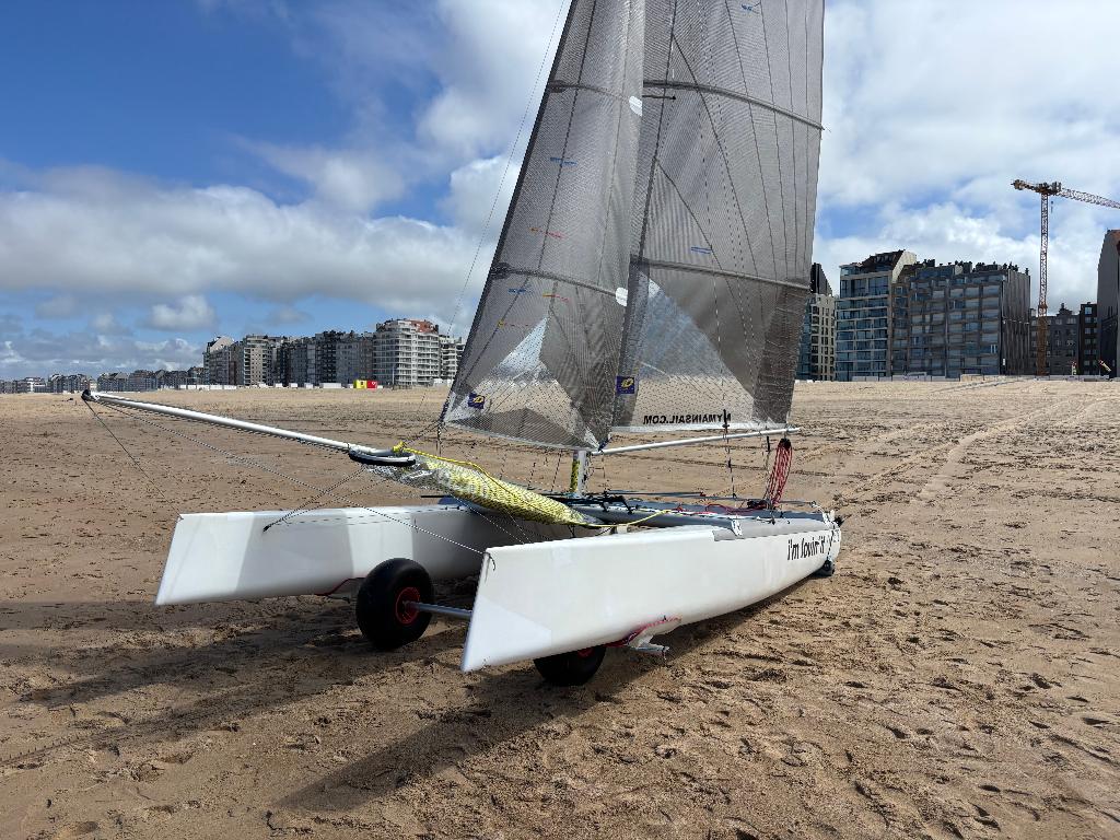 viper F16 formula 16 sport catamaran, Watersport en Boten, Ophalen, Gebruikt, Minder dan 15 m²