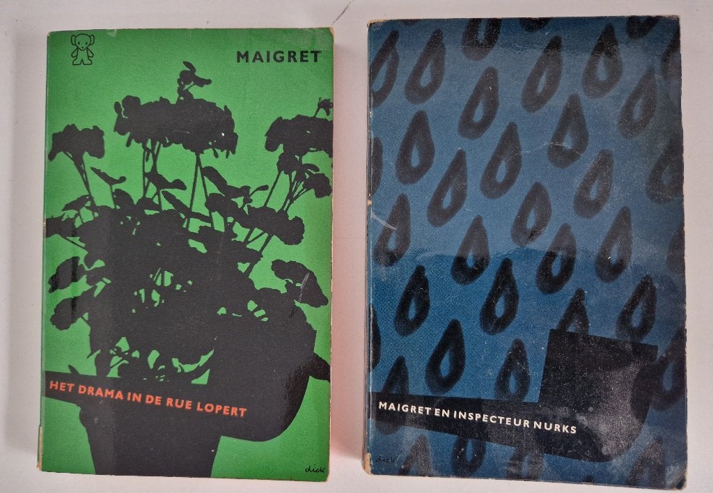 Maigret - nr. 298 -  1118  - Zwarte Beertjes reeks 1968/1969, Ophalen of Verzenden, Gelezen, George Simenon