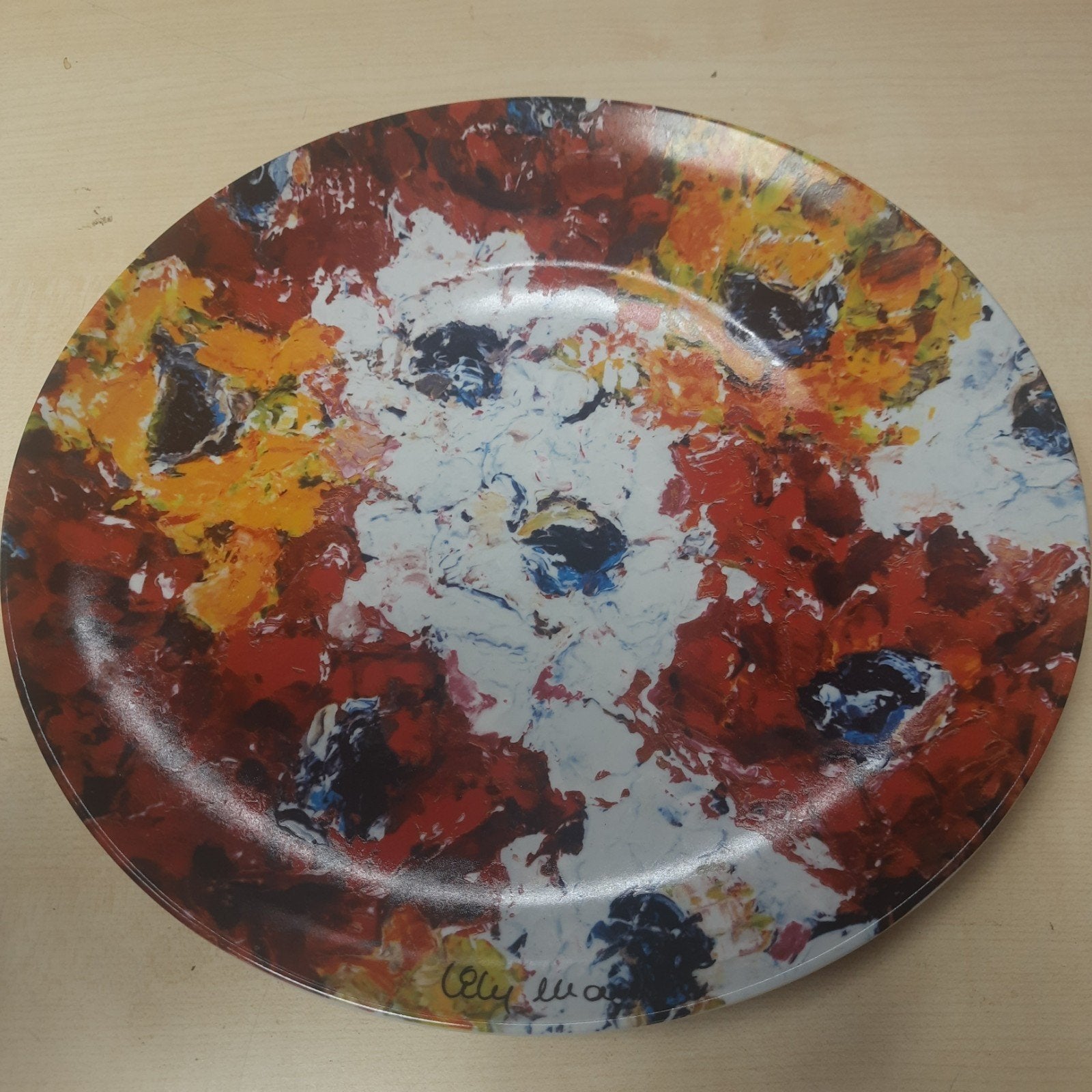 Proeven van kunst bord "Beaussina" door Lily Marneffe, Ophalen of Verzenden