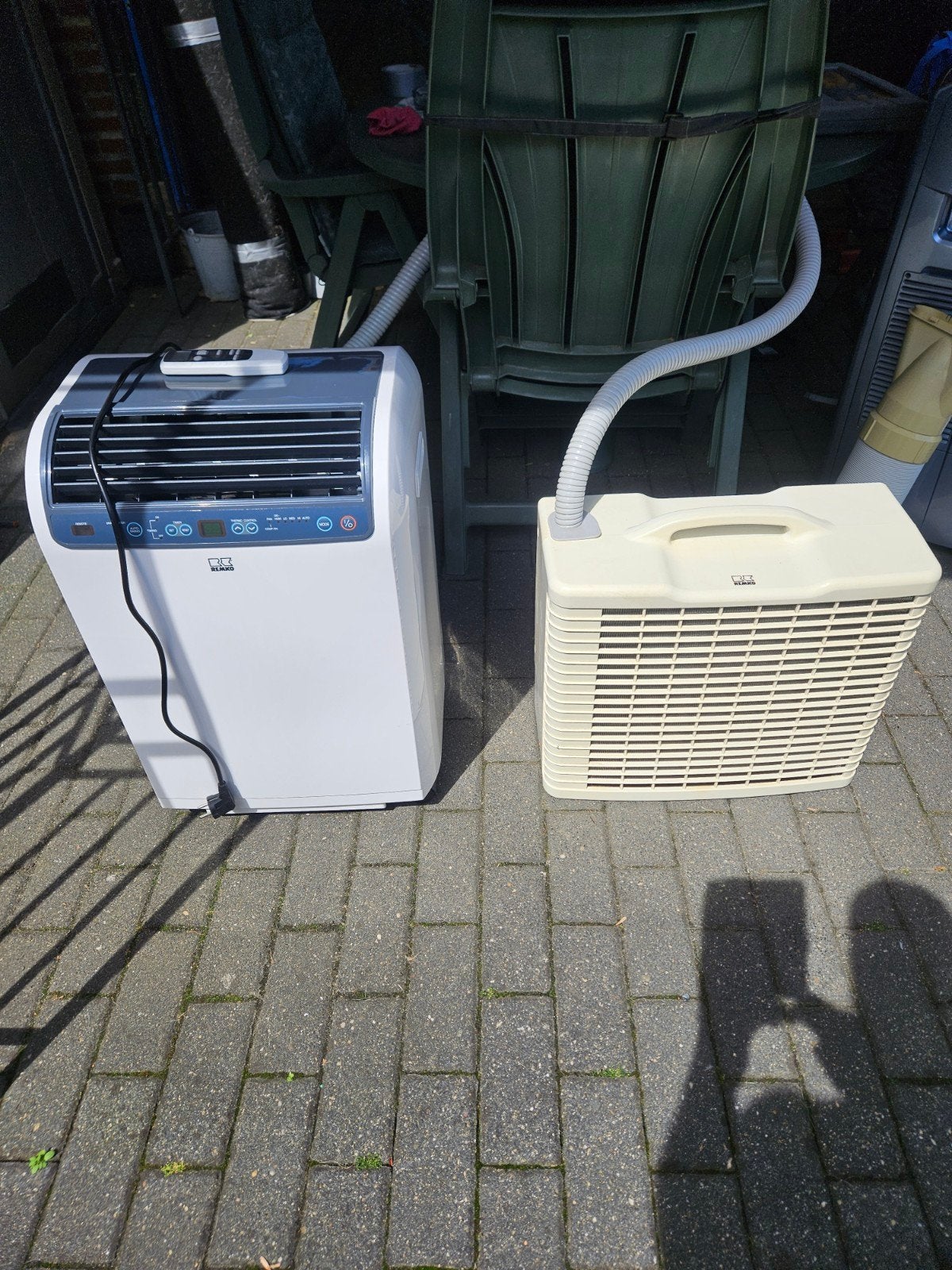 Remco mobiele split airco, Ophalen, Zo goed als nieuw, Mobiele airco, 3 snelheden of meer