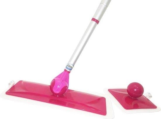Aqua laser vloermop roze voor tegel en houten vloeren, Ophalen of Verzenden, A, Schoonmaakmiddel, A