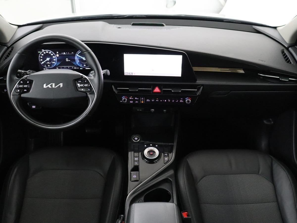 Kia Niro 1.6 GDi PHEV DynamicLine | SOH 96,7% | Half leder |, Auto's, Gebruikt, Euro 6, Leder en Stof, Wit