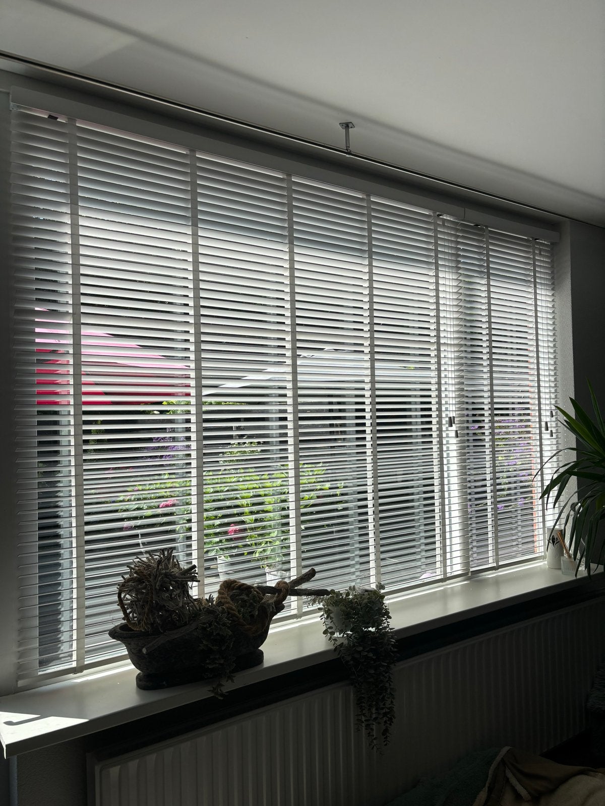 Witte jaloezieën - perfect voor privacy en lichtregeling, Ophalen, Jaloezie, Overige merken, Wit
