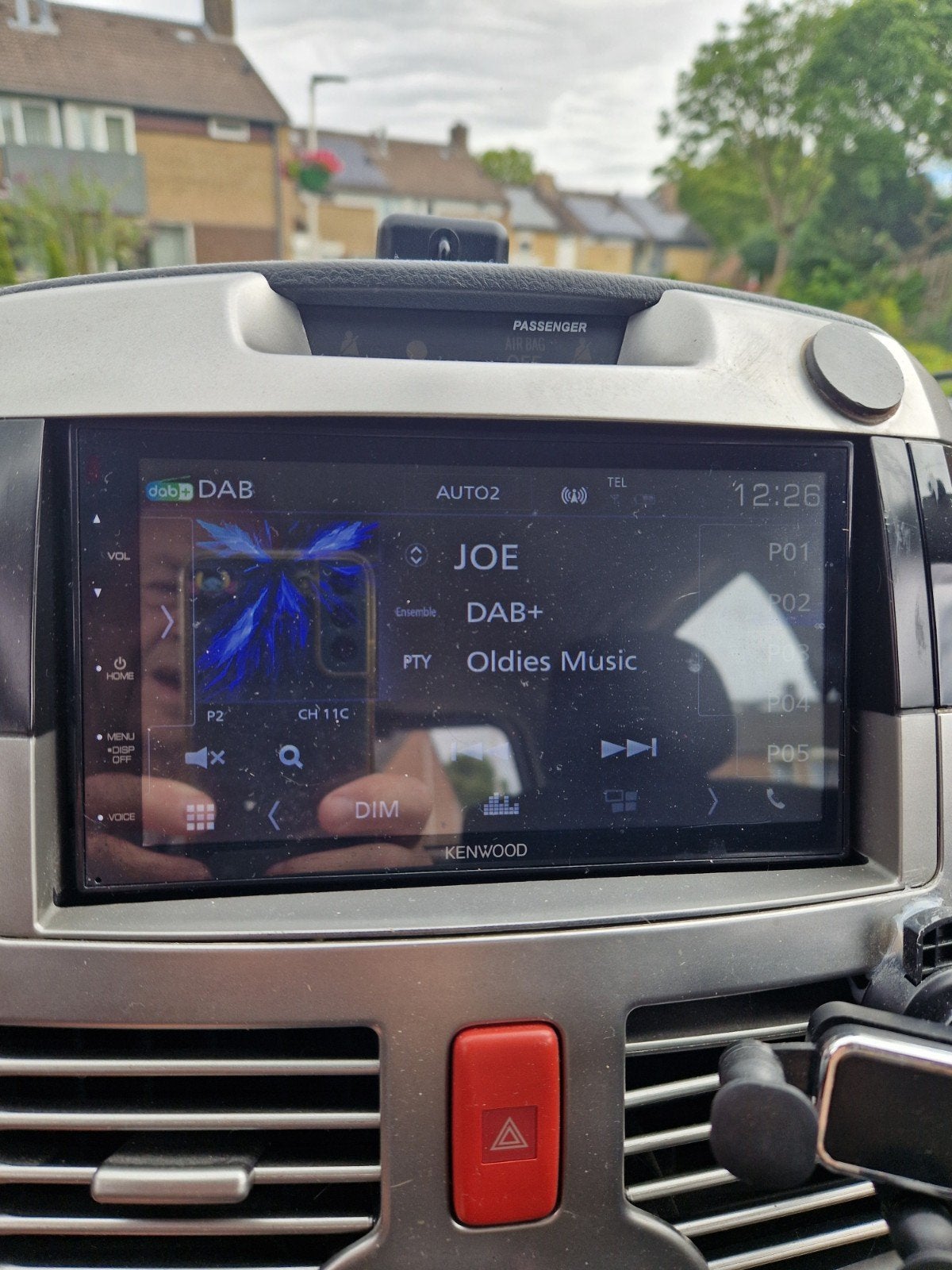 Kenwood Dubbel DIN Radio met Android Auto, Ophalen, Gebruikt