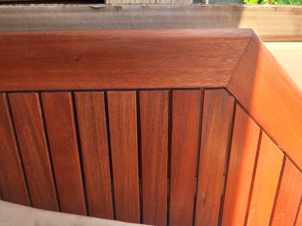 Tuintafel nieuw in verpakking 150x85 cm, Ophalen, Nieuw, Rechthoekig, Hout