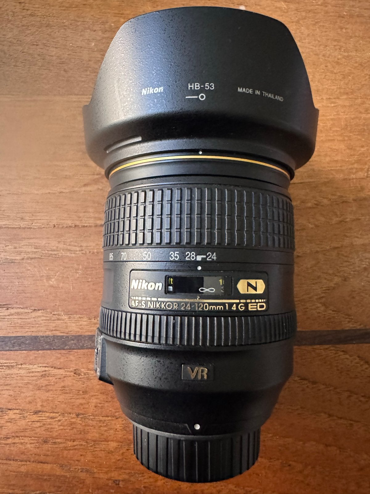 Nikon Nikkor AF-S 24-120mm f/4 IF ED VR lens, Audio, Tv en Foto, Fotografie | Lenzen en Objectieven, Gebruikt, Nikon, Ophalen of Verzenden