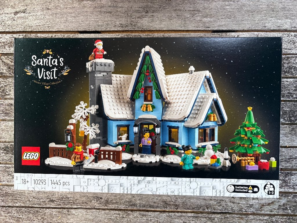 Lego 10293 Bezoek van de Kerstman  NIEUW, Kinderen en Baby's, Speelgoed | Duplo en Lego, Lego, Icons, Complete set, Compleet