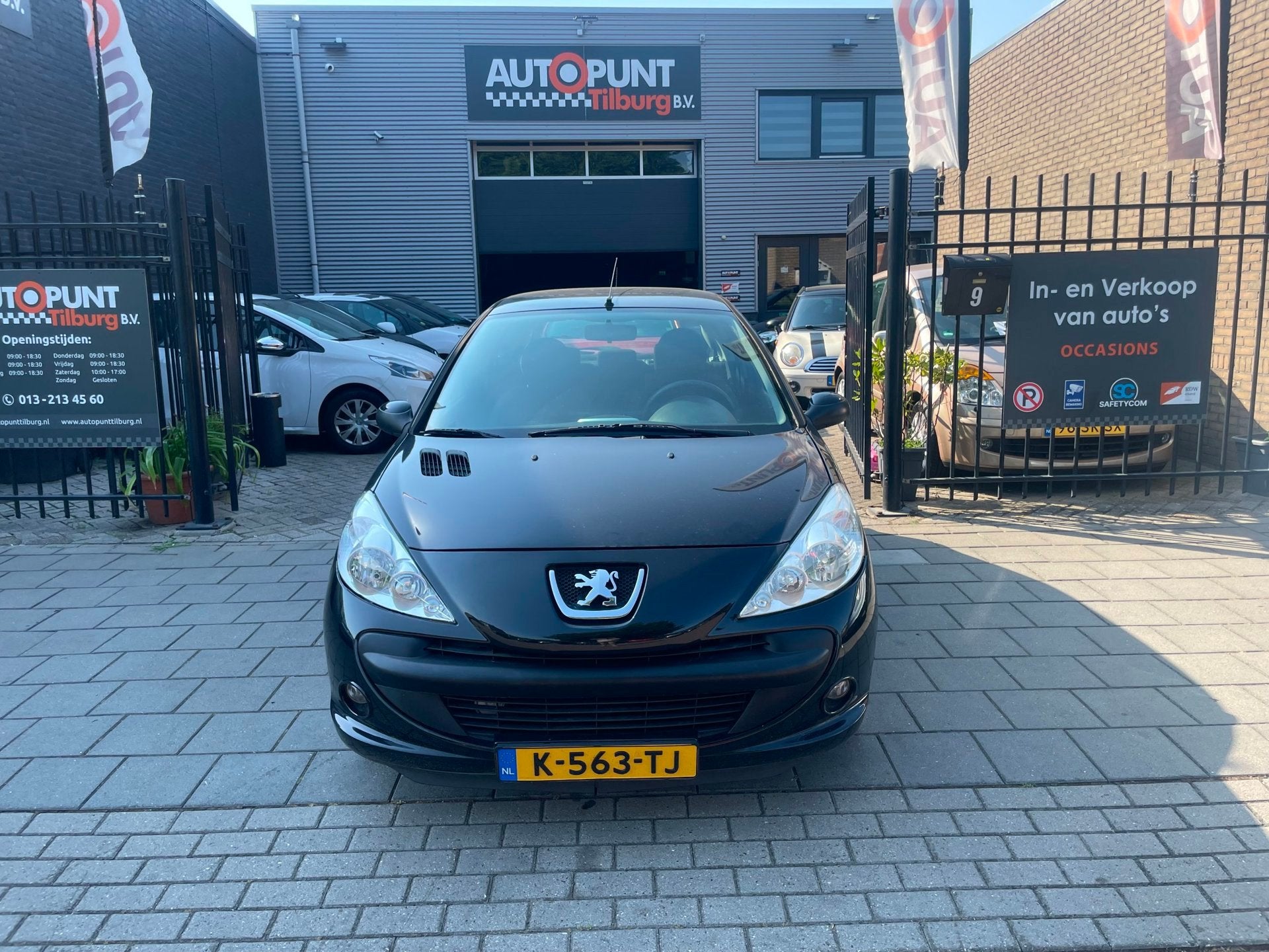 Peugeot 206 + 1.4 Millesim 200 Airco NAP APK, Auto's, Voorwielaandrijving, 4 cilinders, Zwart, Bedrijf