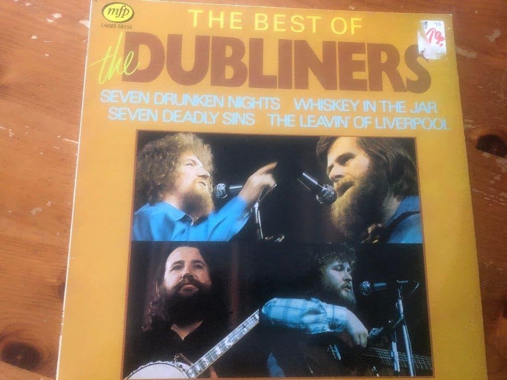 THE DUBLINERS  THE BEST OF    LP  1975, Cd's en Dvd's, Ophalen of Verzenden, Zo goed als nieuw, LP