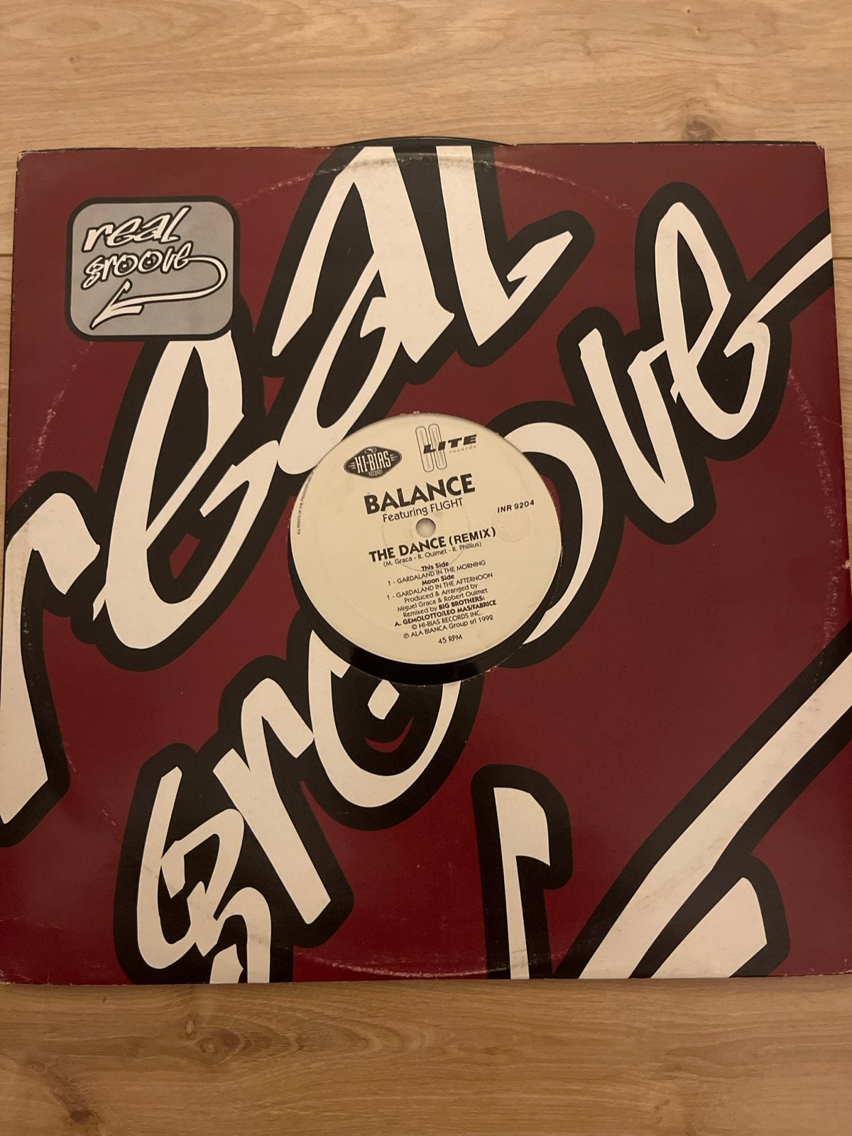 Balance Featuring Flight - The Dance house techno 12" Vinyl, Ophalen of Verzenden, Gebruikt, 12 inch, Dance Populair