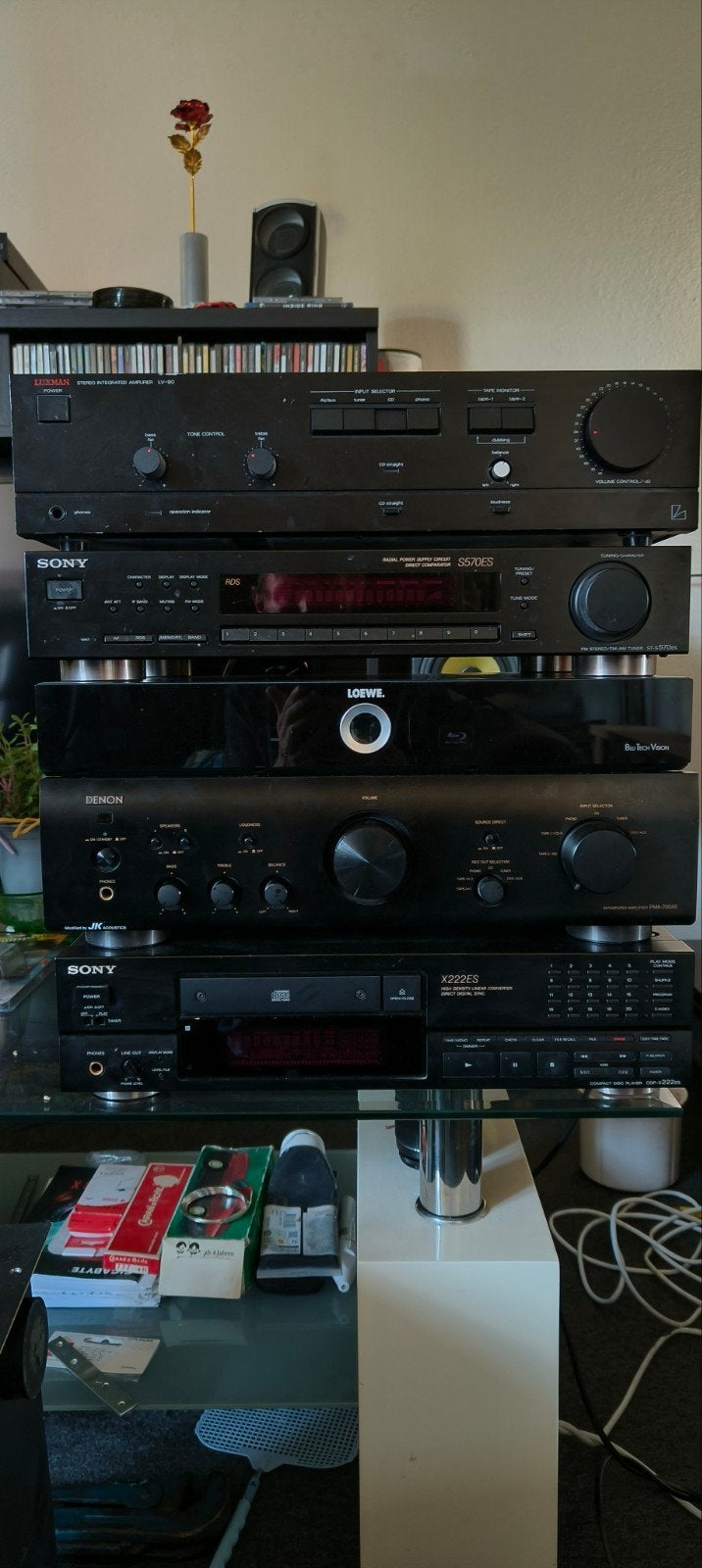 diverse audio componenten Sony ,Denon,luxman, Ophalen, Denon