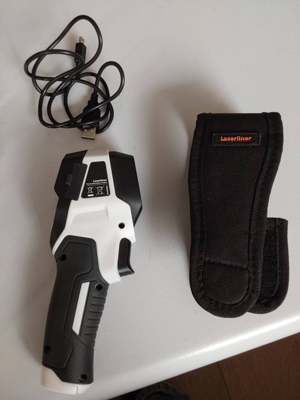 Laserliner ThermoVisualizer Pocket warmtebeeldcamera, Doe-het-zelf en Verbouw, Meetapparatuur, Ophalen of Verzenden, Zo goed als nieuw