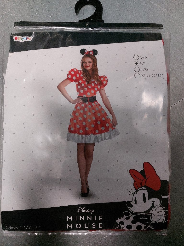 Disguise - Minnie Mouse - Maat M, Maat 38/40 (M), Carnaval, Disguise, Nieuw