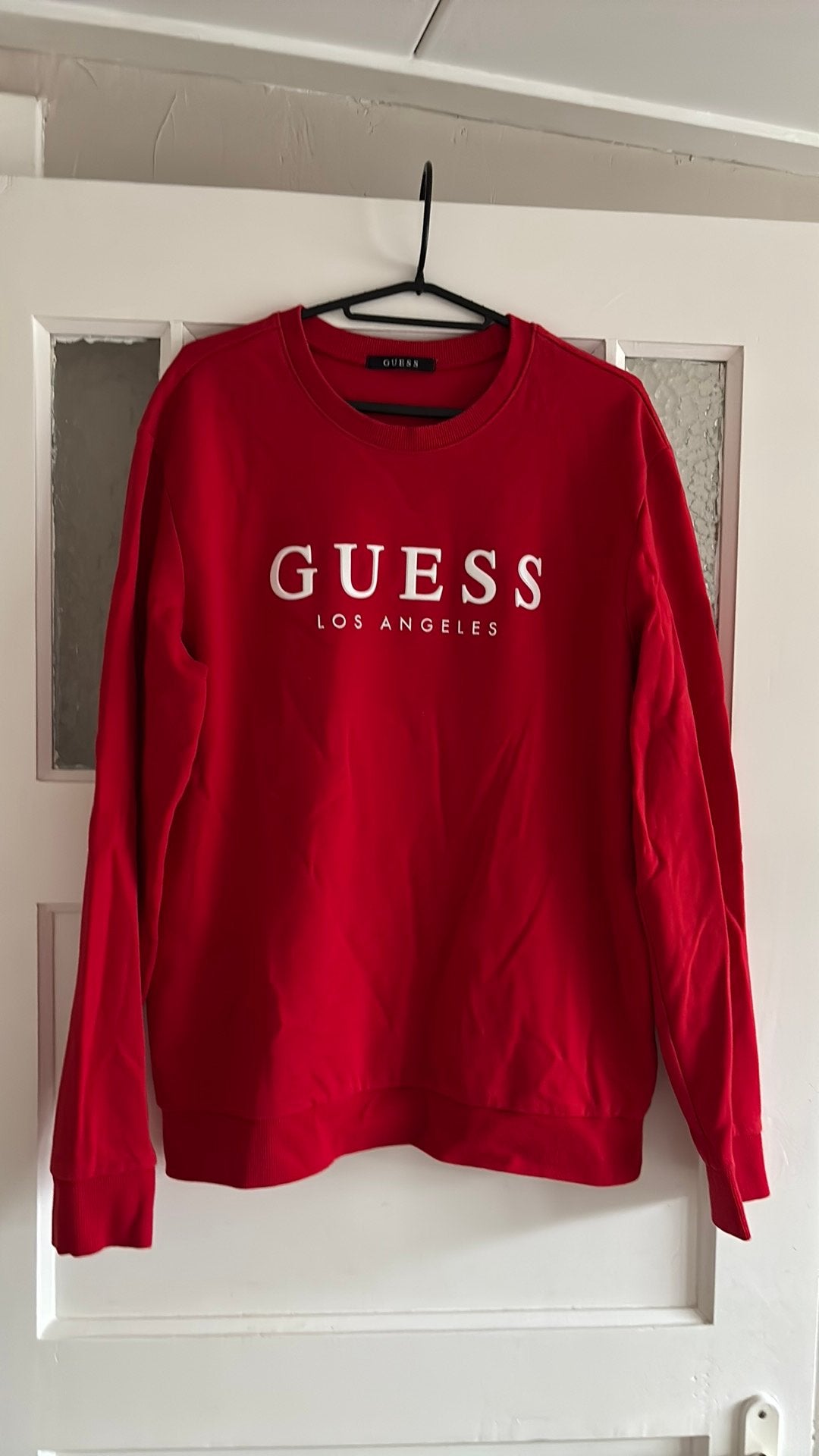 Guess sweater, Kleding | Dames, Ophalen of Verzenden, Zo goed als nieuw, Rood