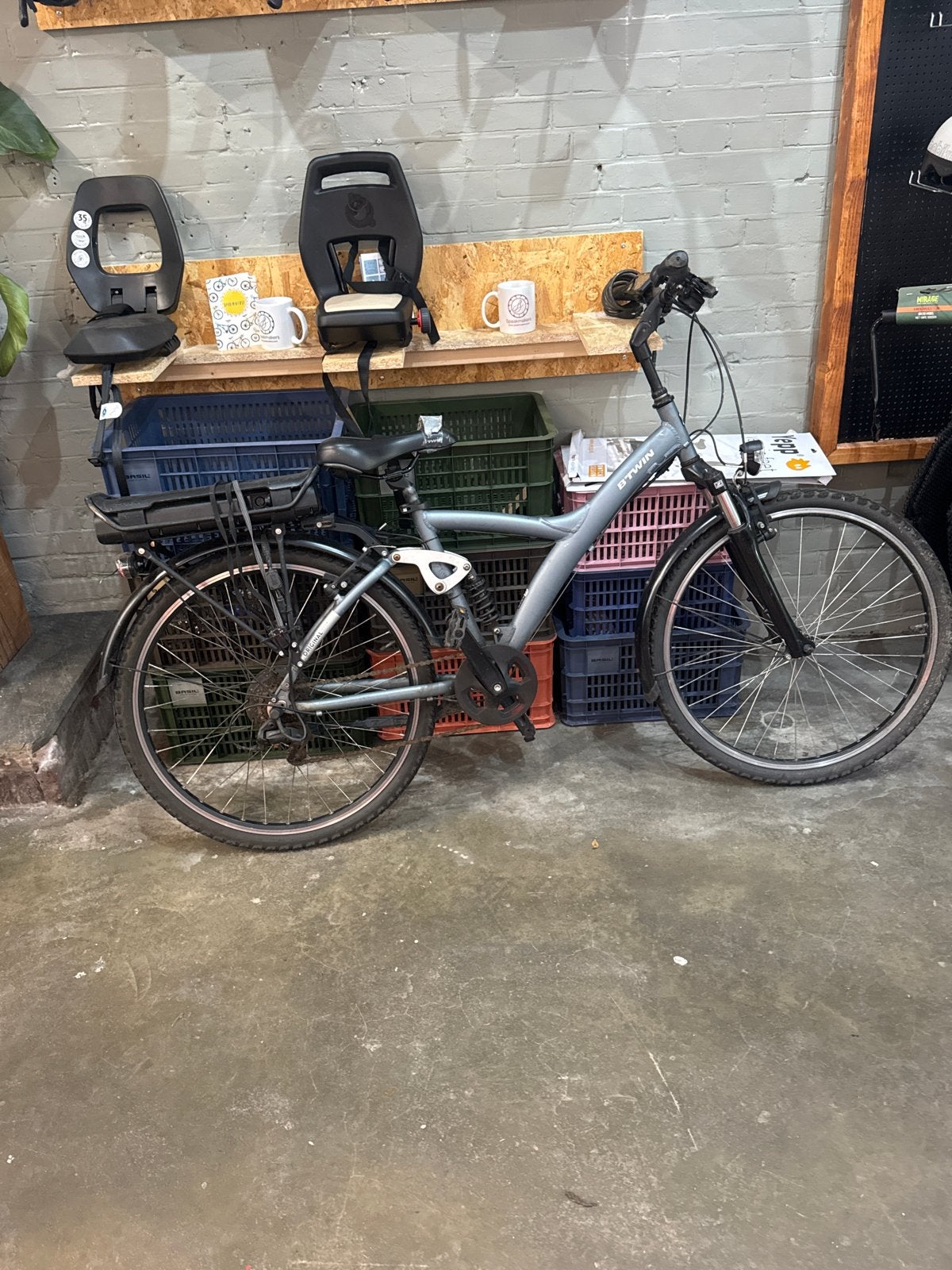 B'Twin Fiets - Gebruikt, Ophalen, Achterzitje, 9 t/m 18 kg, Gebruikt