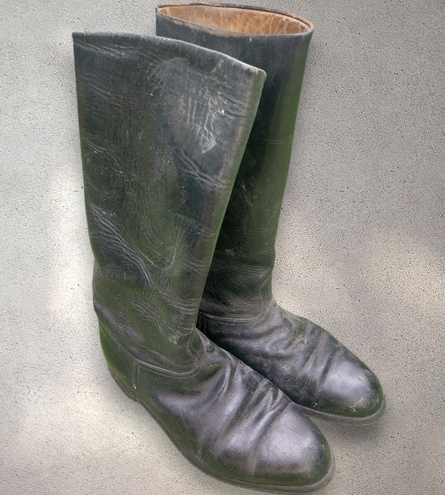 Duitse WO2 Officierslaarzen –Eigentumsstück, Ophalen of Verzenden, Duitsland, Kleding of Schoenen