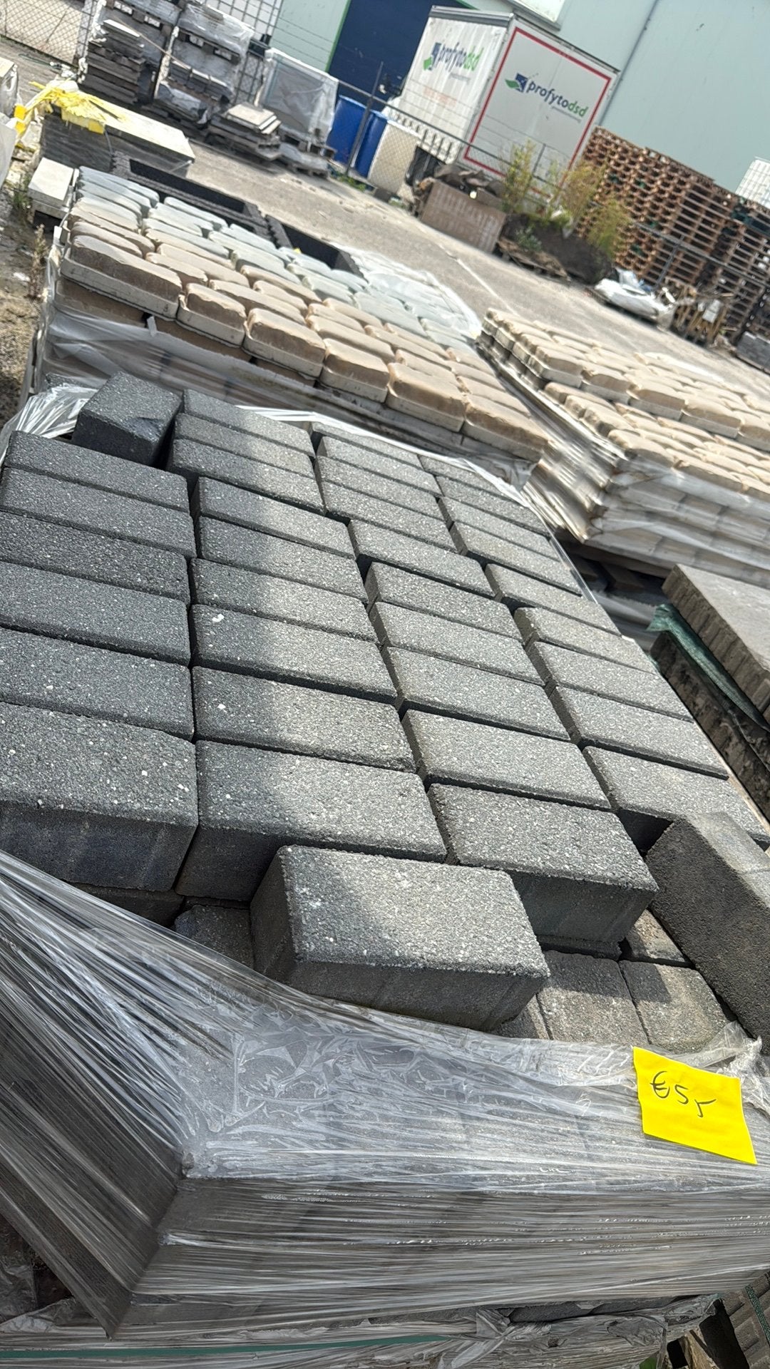 Klinkers partij - 10m2, Tuin en Terras, Ophalen, Zo goed als nieuw, Beton, Klinkers