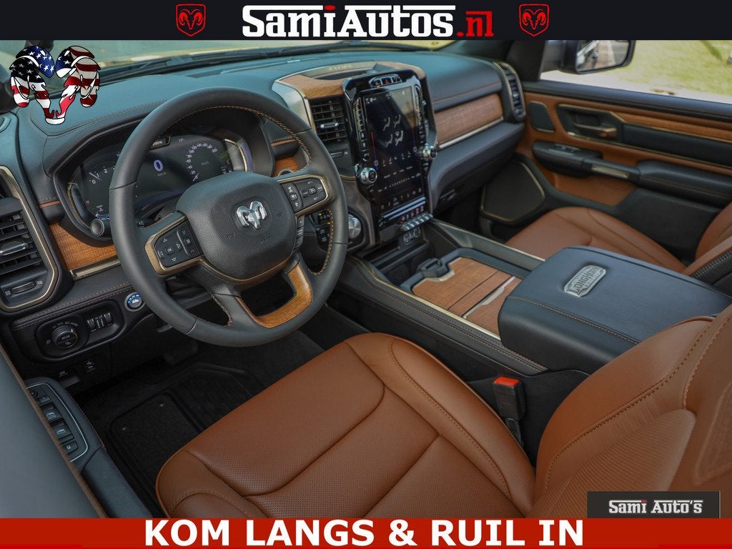 Dodge Ram LONGHORN ® EDITION | NEW SADDLE LEATHER | VIRTUAL, Auto's, Dodge, Automaat, Gebruikt, 5654 cc, Met garantie (alle)