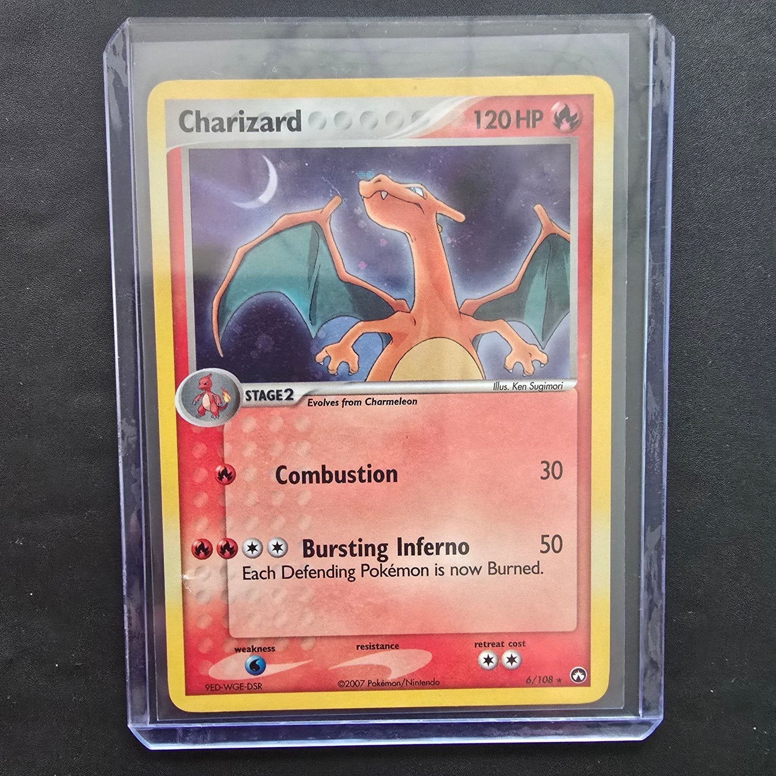 Charizard Pokémon  2007 - Stage 2 Evolves from Charmeleo, Ophalen