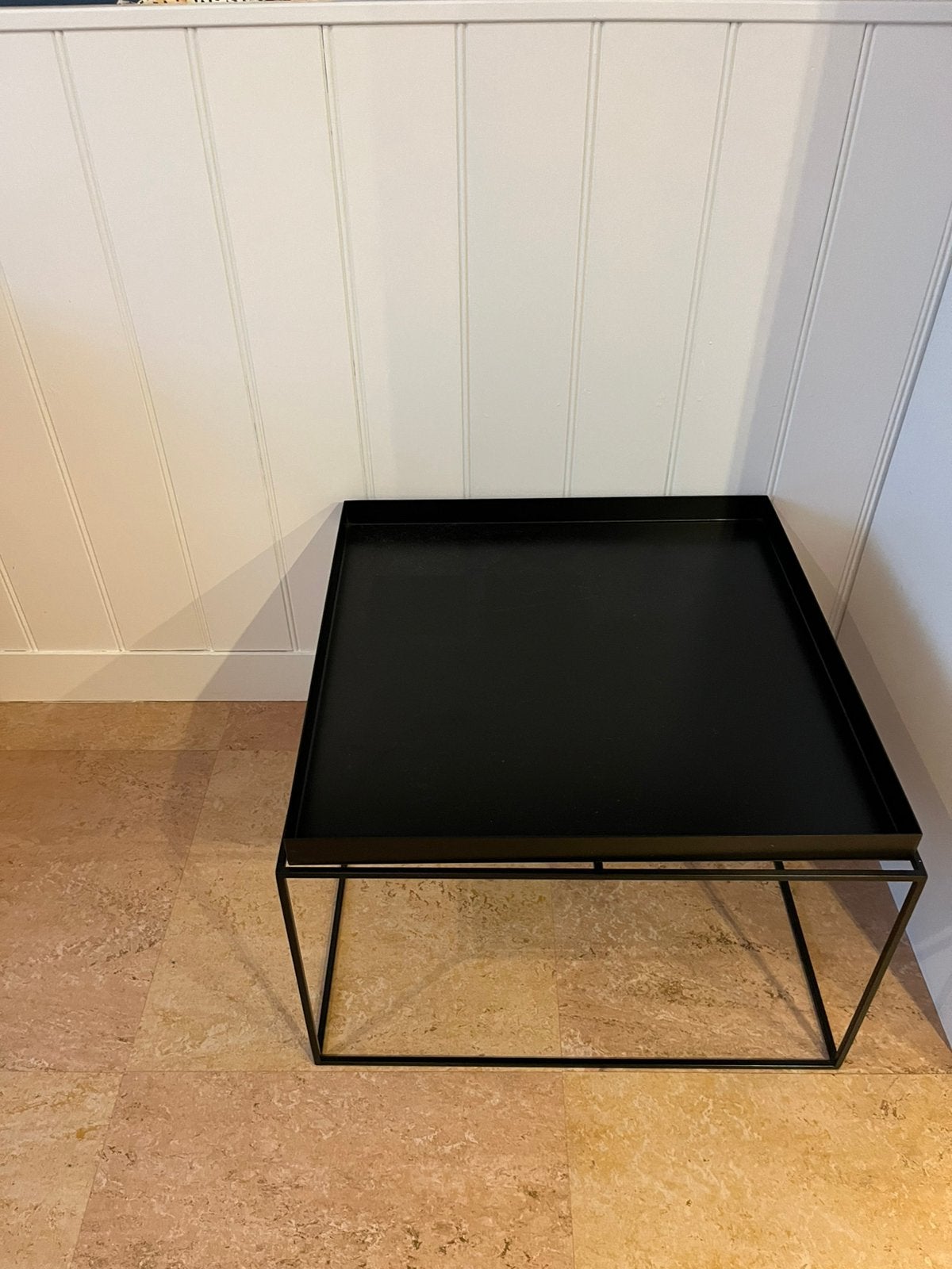 Hay tafel, Huis en Inrichting, Gebruikt, Vierkant, 55 tot 75 cm, Ophalen
