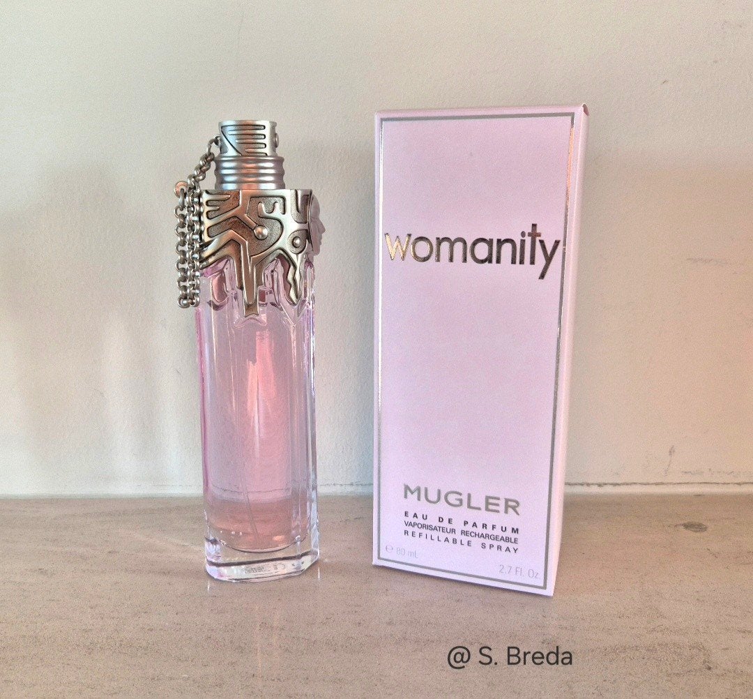 Thierry Mugler - Womanity - Discontinued Eau de Parfum 80 ml, Verzamelen, Ophalen of Verzenden, Nieuw, Parfumfles, Gevuld