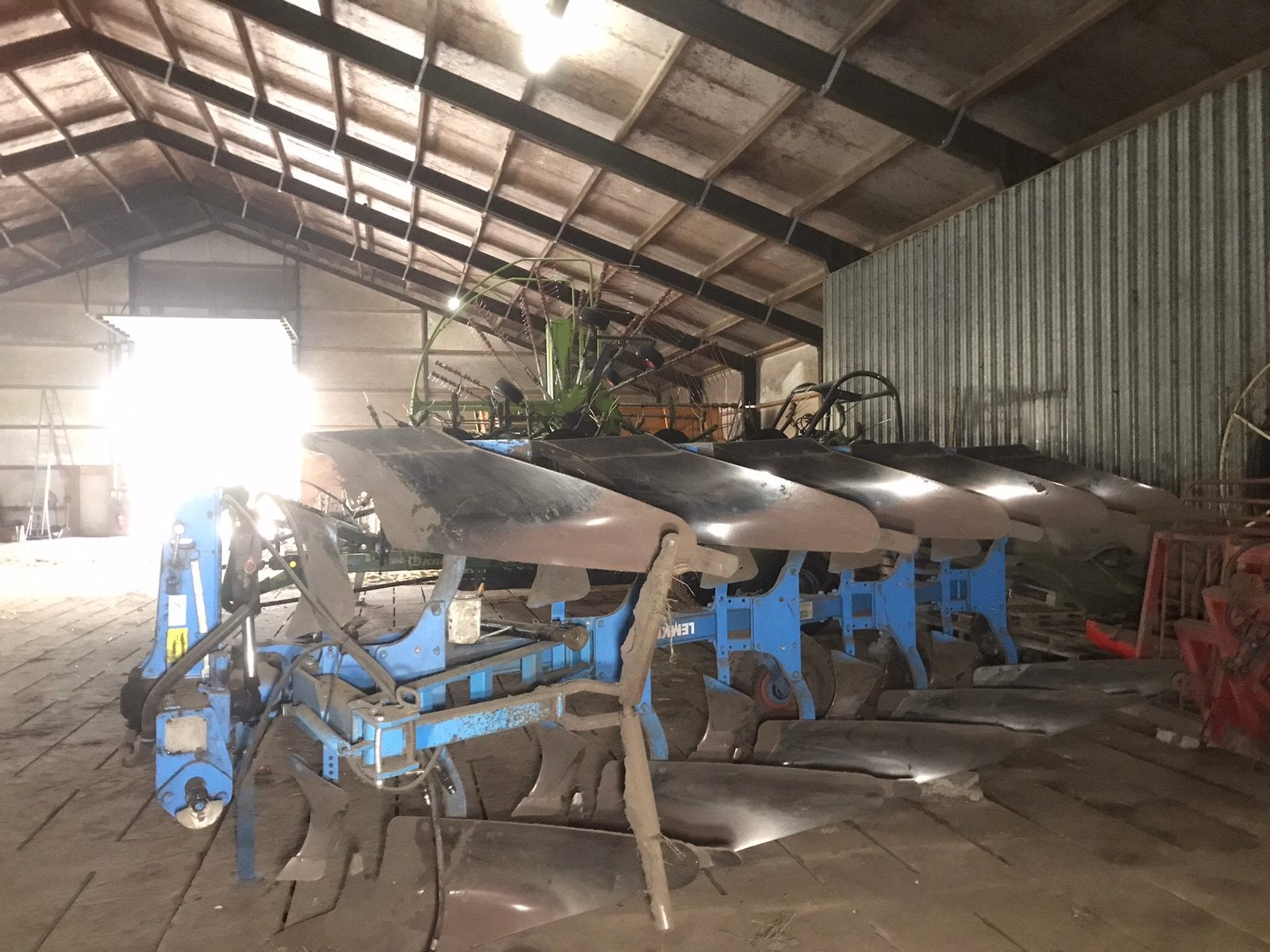 Lely 280 Frontmaaier- Votex klepelmaaier- Lemken ploeg + Rol, Ophalen, Akkerbouw, Voertechniek