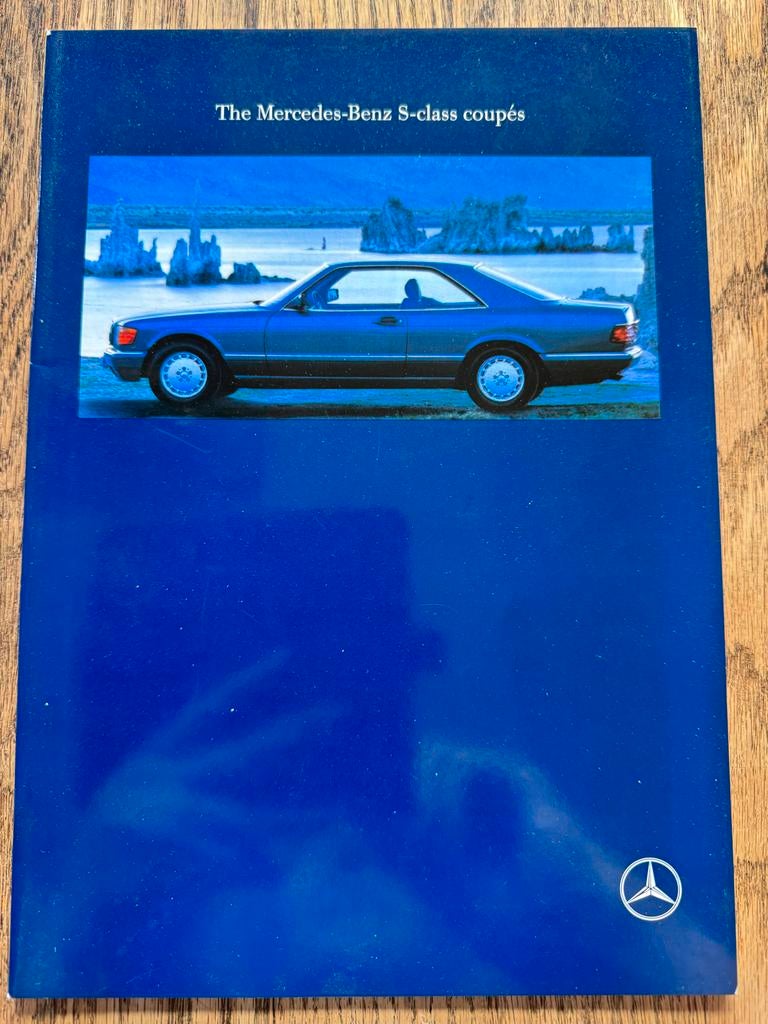 Mercedes S-klasse coupé brochure, Boeken, Auto's | Boeken, Ophalen of Verzenden, Gelezen, Mercedes